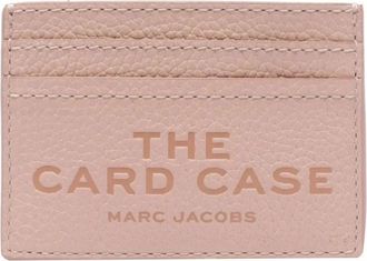 Marc Jacobs Leren Kaarthouder - Dames - Portefeuilles - Roze - ONE Size - Leer - Accessoires