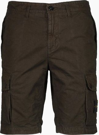 Stone Island Mens OLD Effect Cargo Shorts - Black - Size: 30/32