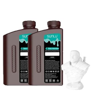 OEM Resina 3d, Lavable Con Agua, De Alta Precisi&oacute;n, Blanca (lavable Con Agua)