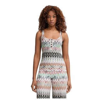 Missoni Top de punto estampado - Tops - Mujer - Multicolor - S