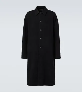 Rick Owens Brad virgin wool coat