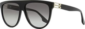Victoria Beckham Womens B-Hinge Pilot Sunglasses VB680S 001 Black 58mm
