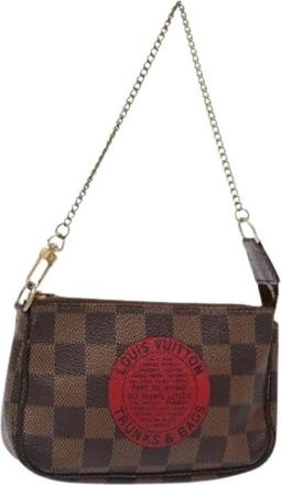 Louis Vuitton Pre-owned Mini Bags, female, Brown, Size: ONE SIZE Pre-owned Canvas louis-vuitton-bags