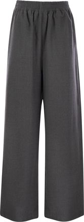 Fabiana Filippi Wide Flannel Trousers