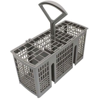 OEM Cesta Universal De Repuesto Para Lavavajillas Con Asa Extra&iacute;ble, Escurridor De Cubiertos Para Lavavajillas - Crezuo