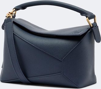 Loewe Puzzle Edge Small leather top-handle bag