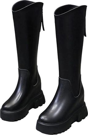 Generic Womens High Heel Over The Knee Boots Pointed Toe Party Dress Shoes