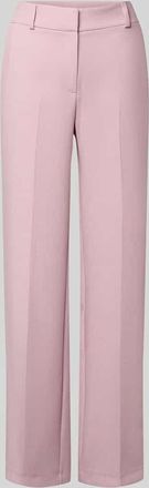 Selected Regular Fit Weite Hose mit Viskose-Anteil Modell RITA in Rose, Gr&ouml;&szlig;e 34/32