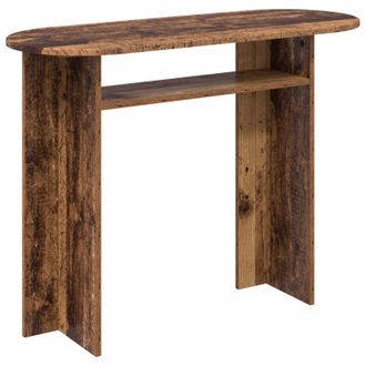 vidaXL Mesa Consola Madera Envejecida 100 X 39,5 X 75 Cm Vidaxl