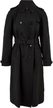 Aspesi Harmony Trenchcoat - Dames - Trenchcoats - Zwart - S - Polyester - Jassen