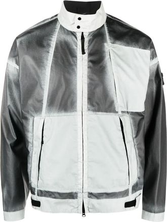 Stone Island Giacca a vento Mussola Gommata-TC - Grigio