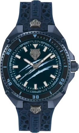 Plein Sport Chronograph - Heren - Horloges - Blauw - ONE Size - Accessoires