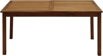 Miliboo Miliboo - Tavolo da giardino allungabile in legno massello L160-210 mayel