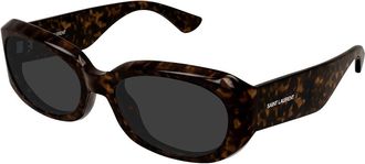 Saint Laurent SL 868/F Asian Fit 002 Womens Sunglasses Tortoiseshell Size 57 - Free RX Lenses - Free RX Lenses