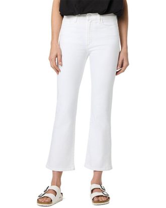 Joe's Joes Jeans High-Rise Crop Bootcut White Jean