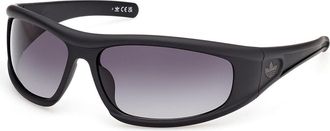 adidas OR0142 02B Mens Sunglasses Black Size 69