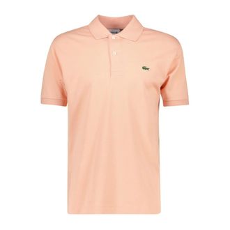 Lacoste Tops, Heren, Roze, XL, Katoen, L.12.12 Origineel Poloshirt
