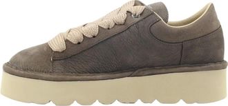 Panchic P003 Sneaker - Dames - Sneakers - Bruin - 38 EU - Leer - Schoenen