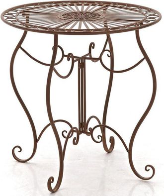 Clp Tavolo in ferro Indra antico marrone