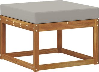 vidaXL Reposapi&eacute;s De Exterior Madera De Acacia S&oacute;lida Natural Vidaxl