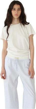 Designers Remix Collection Mujer, Camisetas, Beige, Talla: 2XS