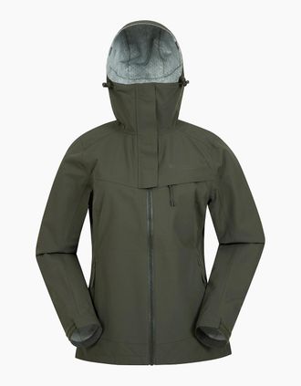 Mountain Warehouse Womens Mountain Warehouse Womens/Ladies Arlberg 2.5 Layer Waterproof Jacket - Green - Size: 16