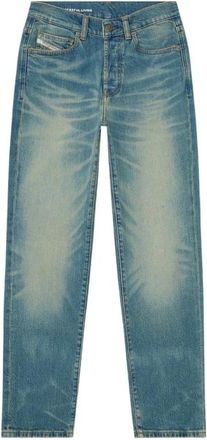 Diesel 1981 D-Went Jeans - Dames - Slim Fit Jeans - Blauw - W25 - Katoen - Jeans