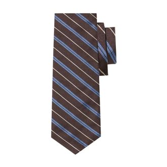 Brooks Brothers Regimental Silk Tie - male - Brooks Brothers - Ties - Brown - ONE SIZE - Accessories