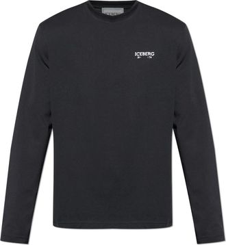 Iceberg Hombre, Camisetas, Negro, Talla: L