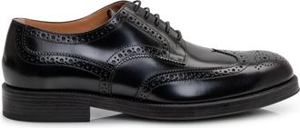 Tod's Leren Veterschoenen - Heren - Nette schoenen - Zwart - 41 1/2 EU - Leer - Schoenen