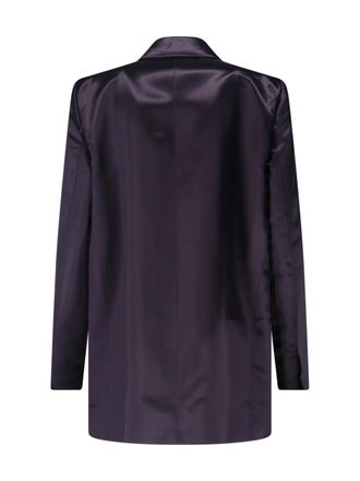 Dries Van Noten Womens Jackets Violet Viscose