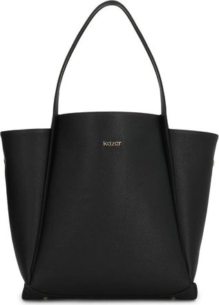 Kazar Reyna Schoudertas - Dames - Shoppers - Zwart - ONE Size - Leer - Tassen