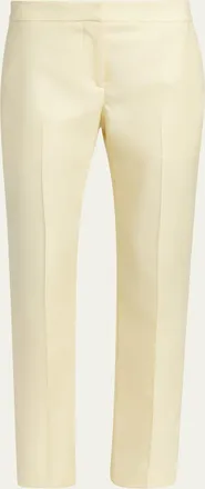 Alexander McQueen Low-Rise Cigarette Trousers