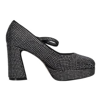 Emanuelle Vee Schoenen, Dames, Zwart, 37 EU, Met hak zwart