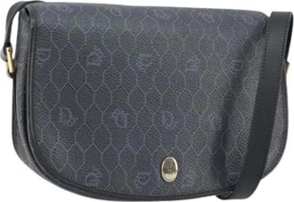 Dior Pre-owned Cross Body Bags, female, Black, Size: ONE SIZE Pre-owned Vintage Shoulder Bag
