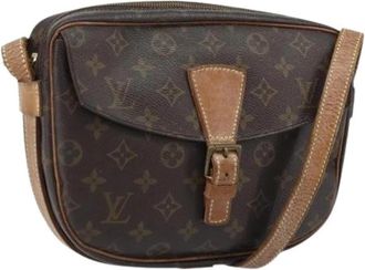 Louis Vuitton Pre-owned Vintage Monogram Schoudertas - Dames - Vintage Schoudertas - Bruin - ONE Size - Leer - Vintage