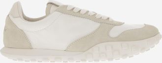 Jil Sander Beige Low-Top Sneakers