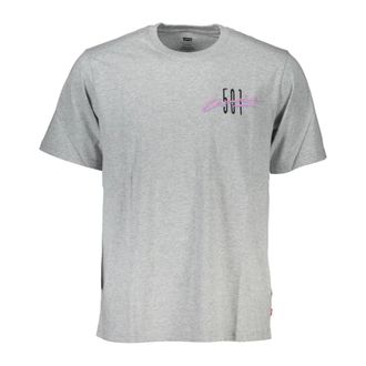Levi's T-Shirts, male, Gray, Size: XL Relaxed Short Sleeve T-Shirt