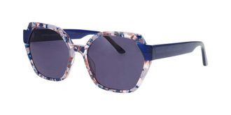 prodesign denmark Sol 1 3424 Womens Sunglasses Blue Size 57