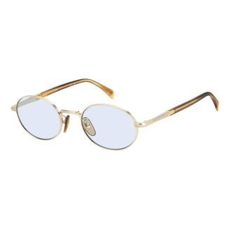 Eyewear by David Beckham DB 1196/S T5U(Qz) Zonnebril - Heren - Accessoires - Geel - Maat: 52 MM