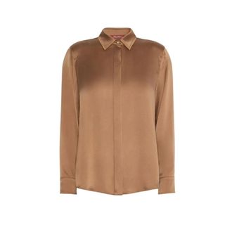 Max Mara Mujer, Blusas y Camisas, Marr&oacute;n, Talla: XS