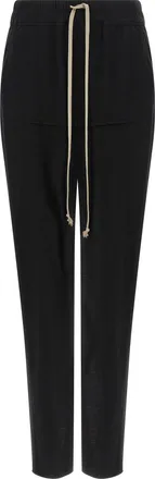 Rick Owens Black Cotton Mini Womens Skirt