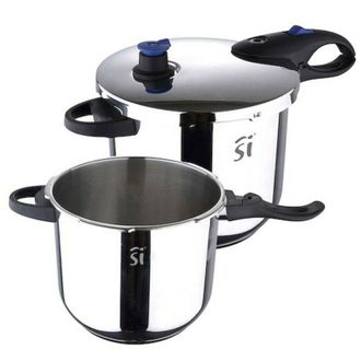 San Ignacio Set 3 pezzi pentola a pressione in acciaio inox duero sg1530 San Ignacio