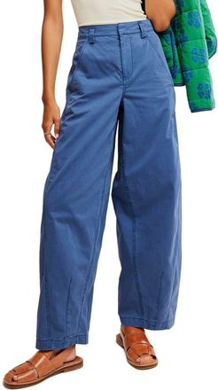 Free People Rylee Wide Leg Chinos in Dark Denim at Nordstrom Rack, Size 4