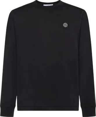 Stone Island 2100031 Compass Print T-Shirt Black L1S1521000-31S0013-V0029