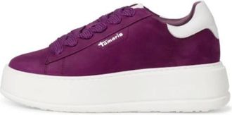 Tamaris Dames, Schoenen, Paars, Maat: 41 EU Leer