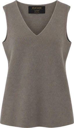 Gran Sasso Maglieria Scollo a V - - Knitwear - Donna - Grigio - S