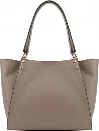 Pourchet Petit Sac - Dames - Shoppers - Beige - ONE Size - Leer - Tassen