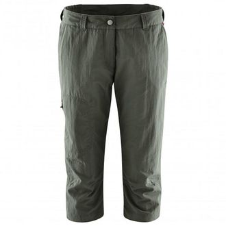 Maier Sports Neckar 3/4 Hose f&uuml;r Damen | braun/grau