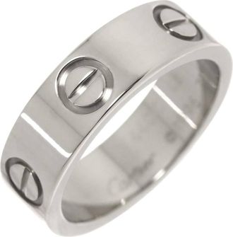 Cartier White Gold (18K) Band Ring (Pre-Owned)